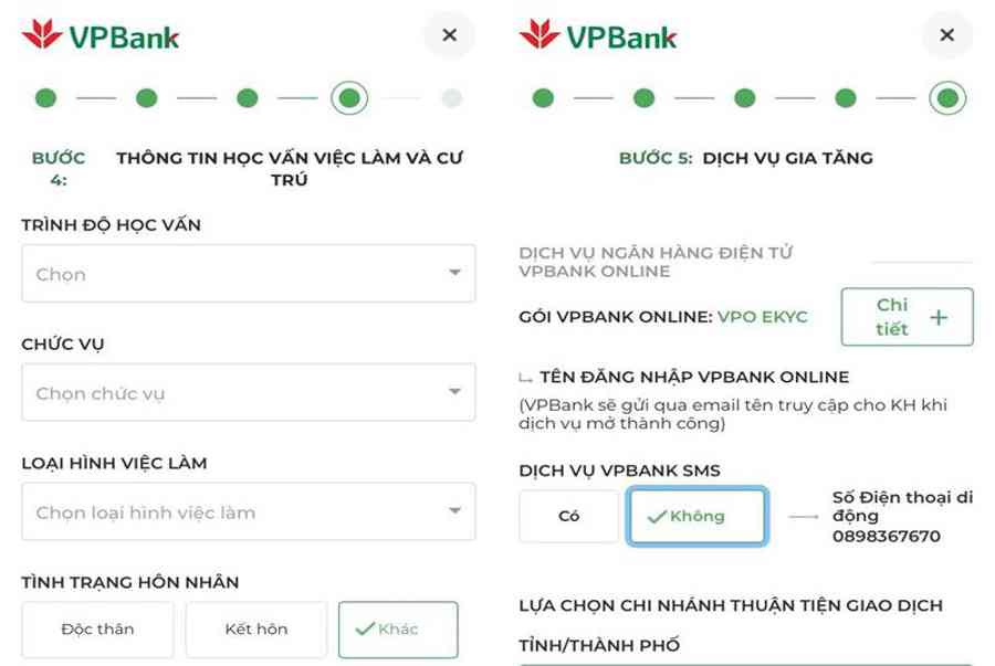 Cách làm thẻ ATM VPBank online số tài khoản đẹp cho người mới - Wiki Fin